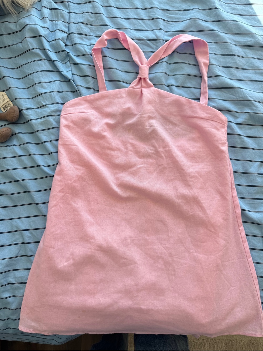 Peppermayo Pink Mini Halter Dress